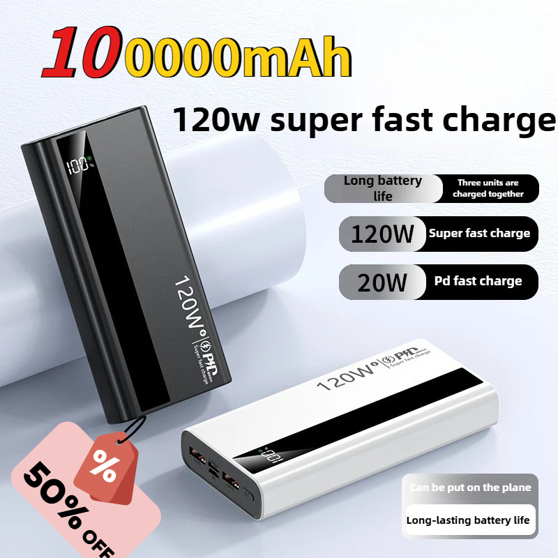 Xiaomi Outdoor Power Supply - 100000mAh Ultra-thin 120W Super Fast Charging