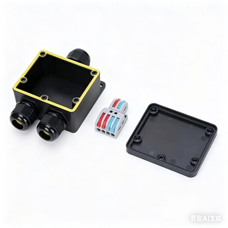 Outdoor Power Supply Box - Junction Box Waterproof IP68 2 Way