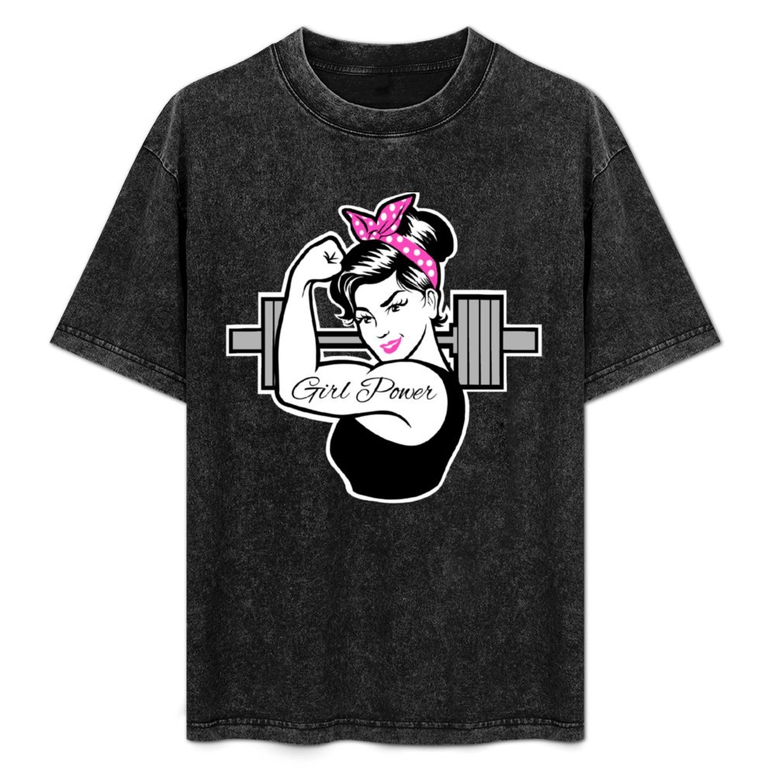 Outdoor Power Block - fitness girl, girl power, barbell girl,