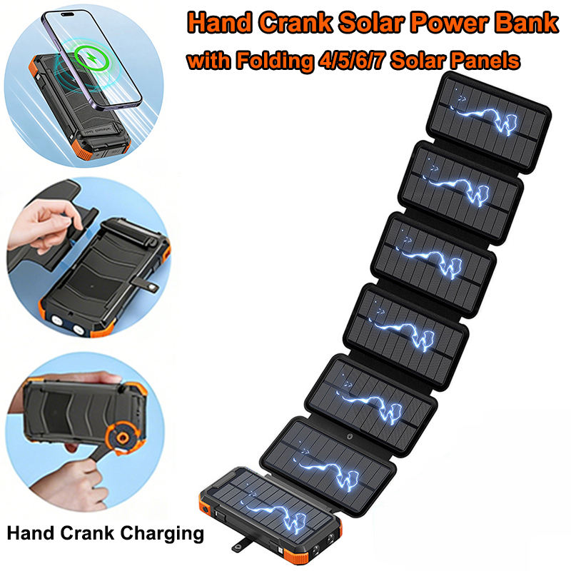 20000mAh Hand Crank Solar Powe - Xiaomi Outdoor Power Supply recension och pris