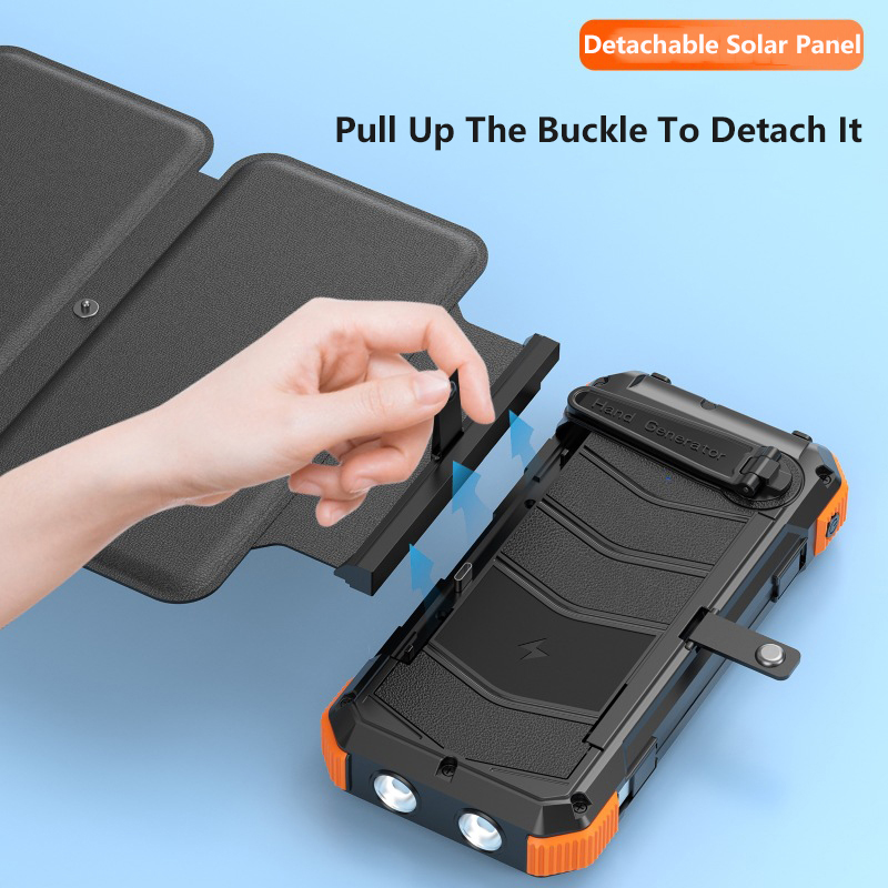 20000mAh Hand Crank Solar Powe - Xiaomi Outdoor Power Supply recension och pris