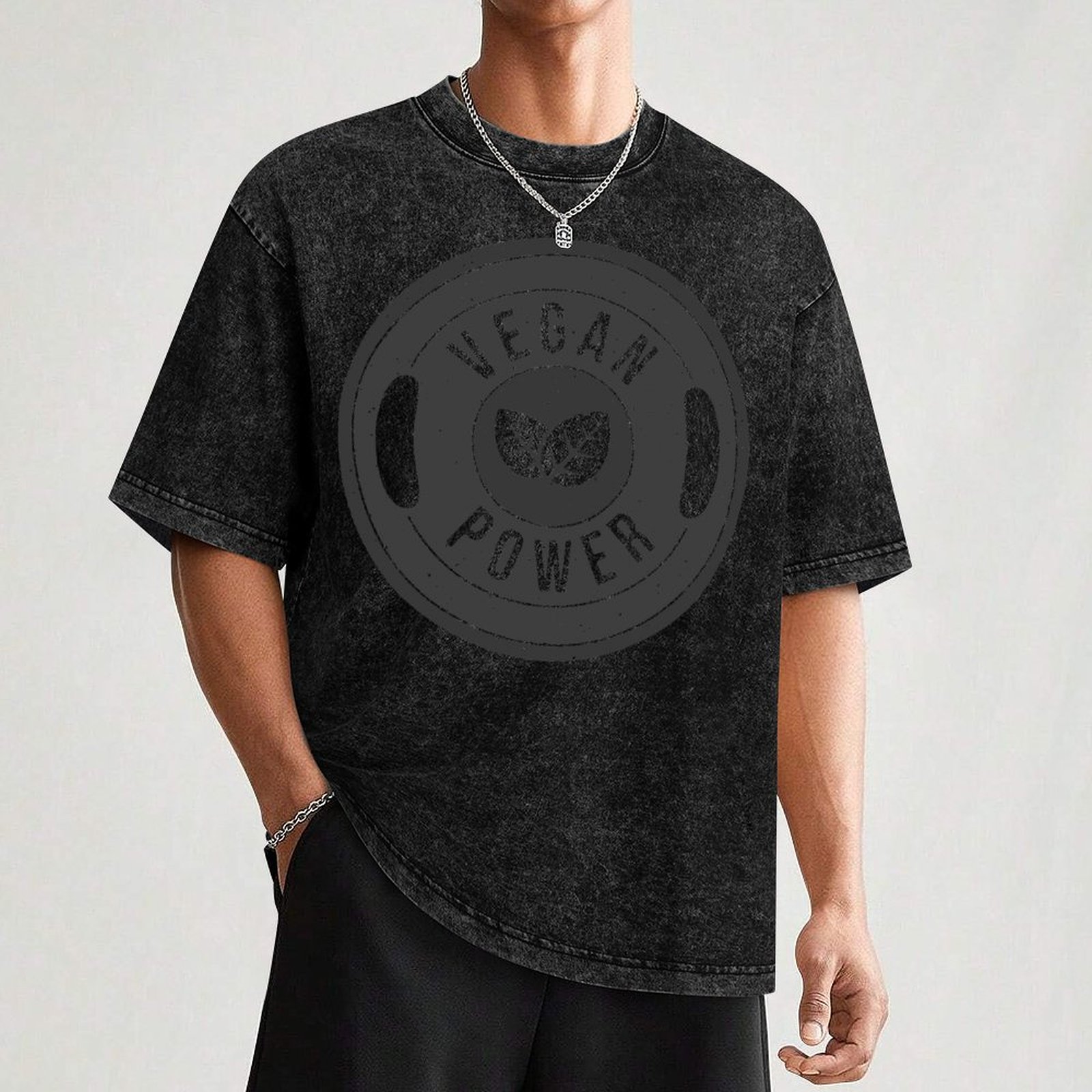 Vegan power barbell T-Shirt Su - Outdoor Power Block recension och pris