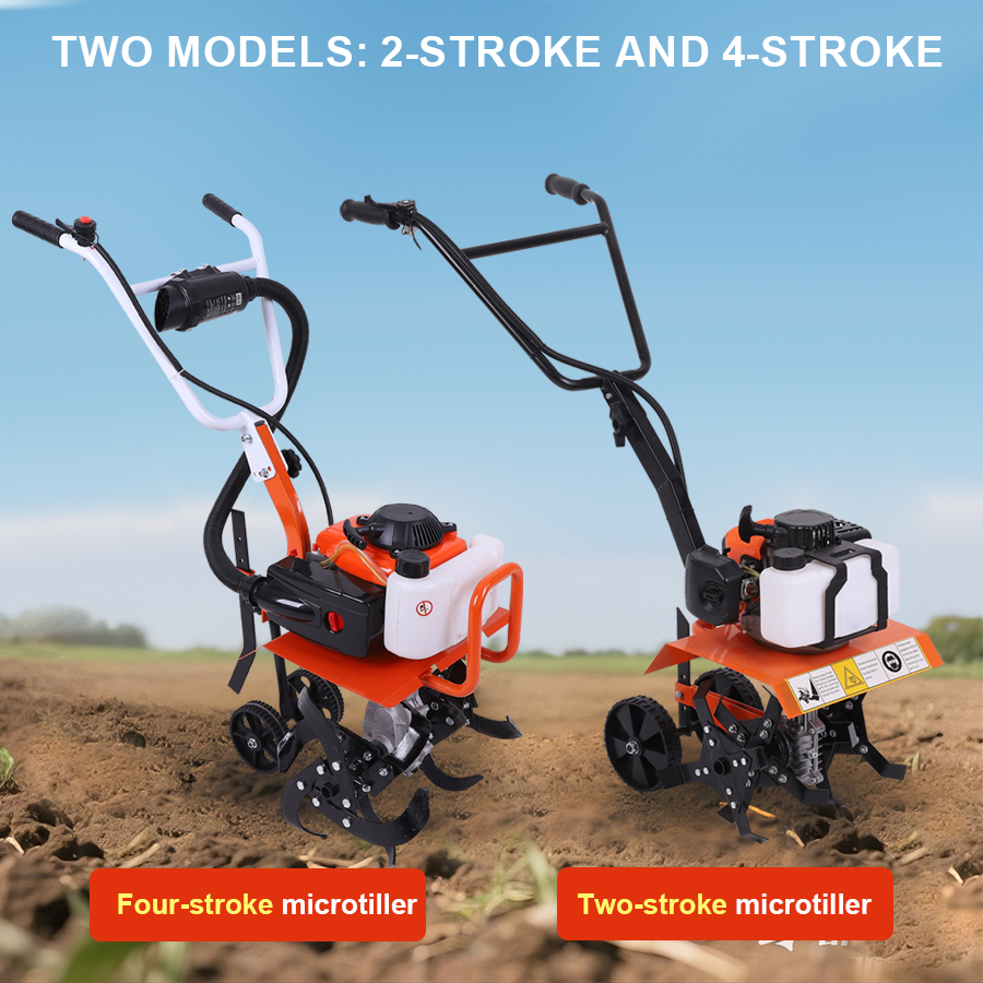 Mini Tiller Gas Cultivator 2 S - Garden Tiller Mini recension och pris