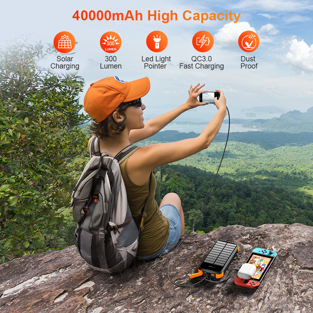 40000mAh Solar Power Bank Wate - Xiaomi Outdoor Power Supply recension och pris
