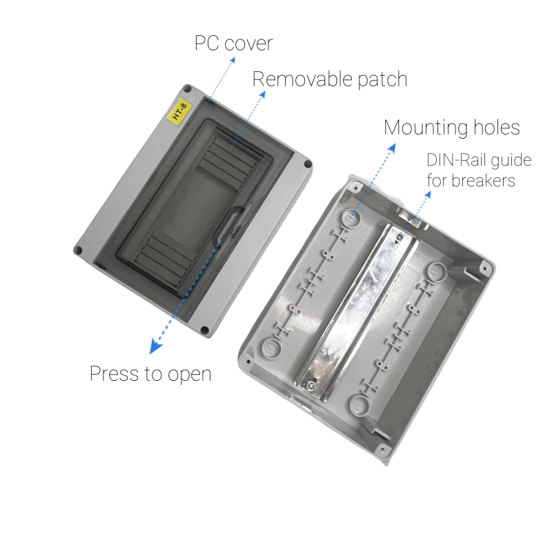 IP65 Distribution Box for dc B - Outdoor Power Supply Box recension och pris