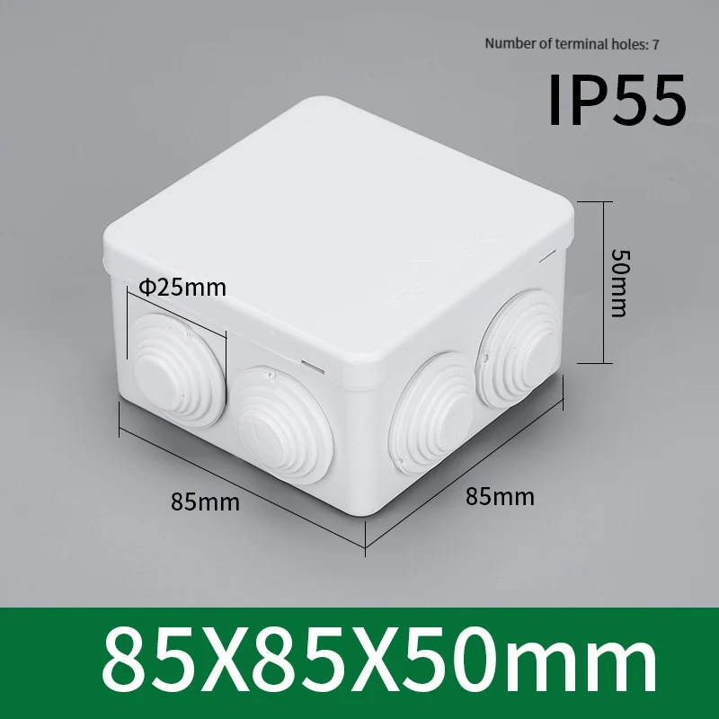 85 * 85 * 50 Outdoor Ip55 Plas - Outdoor Power Supply Box recension och pris