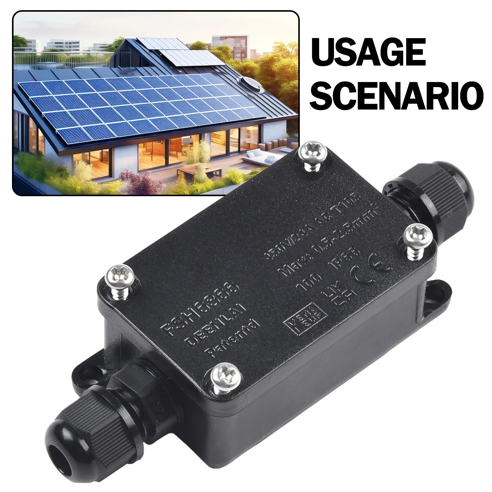 Waterproof Junction Box 2 Way  - Outdoor Power Supply Box recension och pris