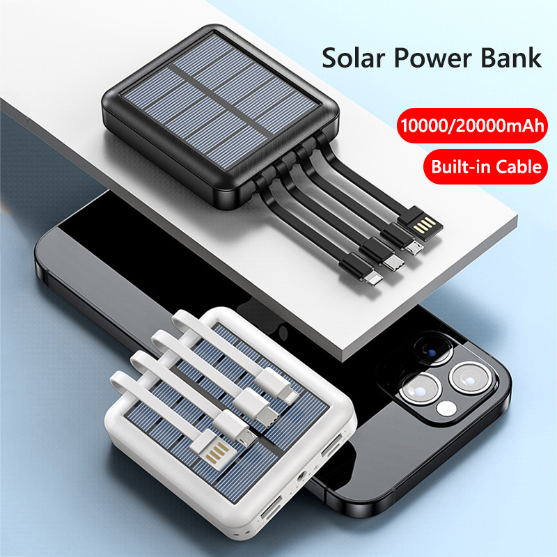 20000mah Solar Power Bank Buil - Xiaomi Outdoor Power Supply recension och pris
