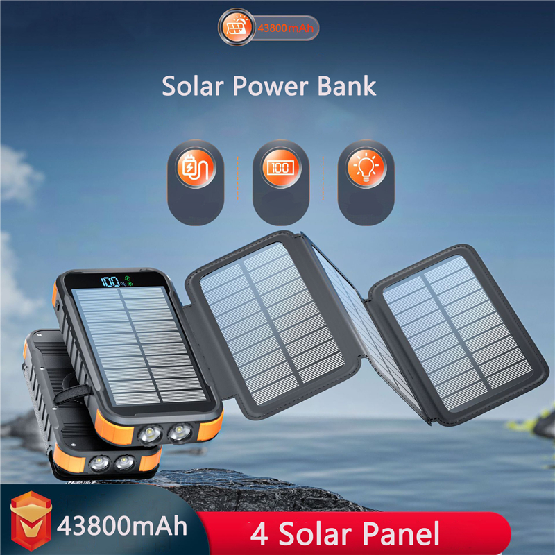 Foldable Solar Power Bank 4380 - Xiaomi Outdoor Power Supply recension och pris