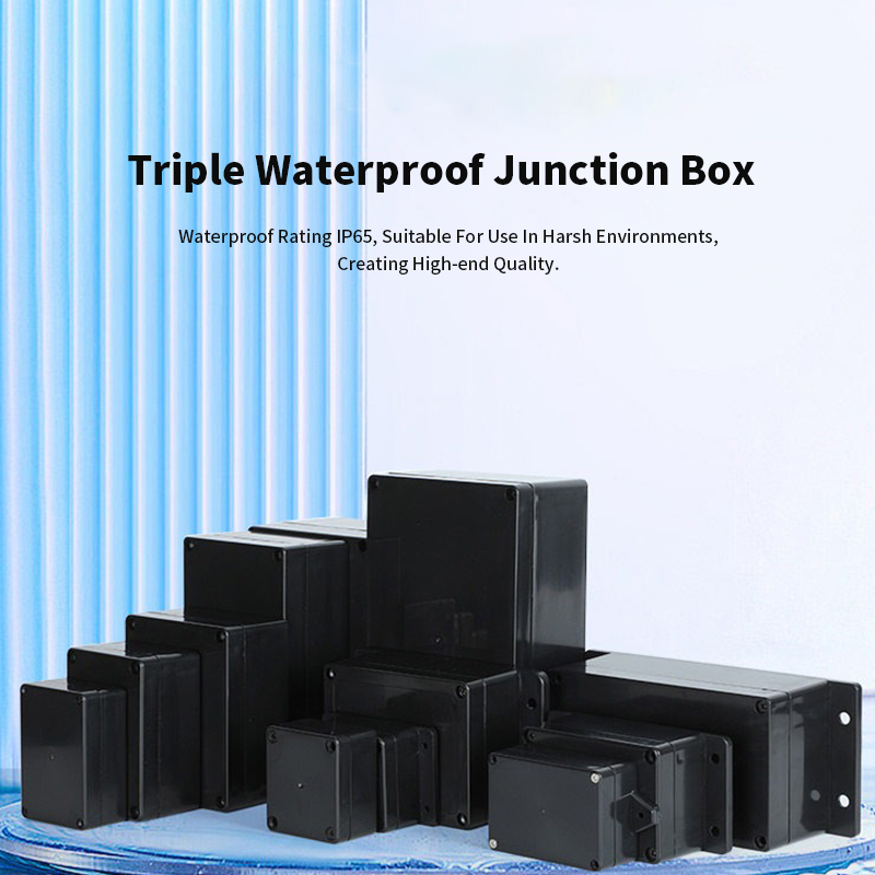 Triple Waterproof Junction Box - Outdoor Power Supply Box recension och pris