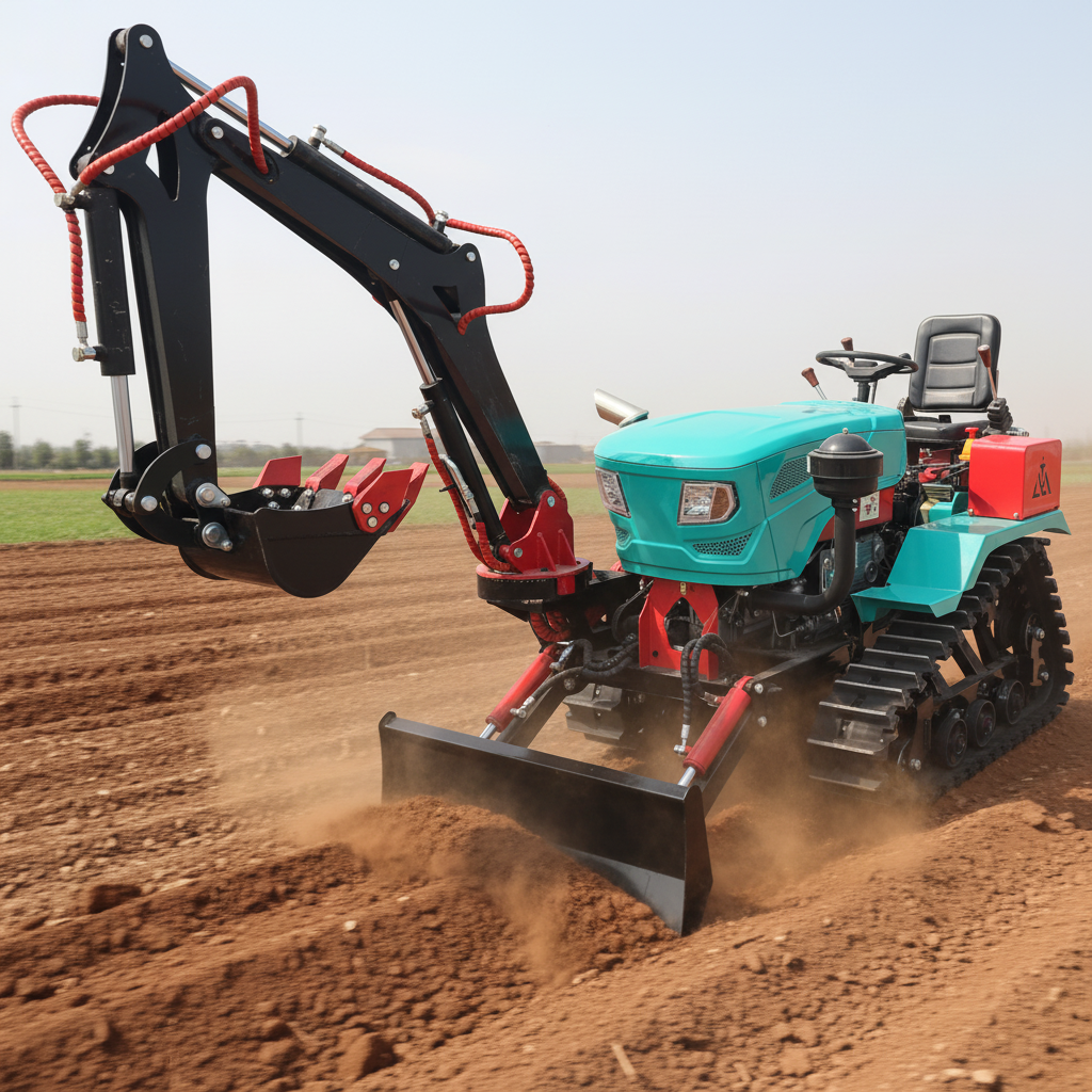 Customize Mini Crawler Tractor - Garden Tiller Mini recension och pris