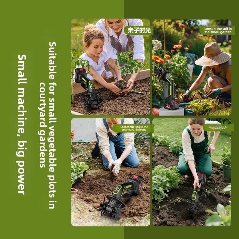 New Electric Handheld Cultivat - Garden Tiller Mini recension och pris