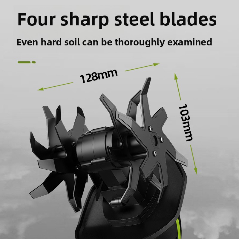 New Electric Handheld Cultivat - Garden Tiller Mini recension och pris